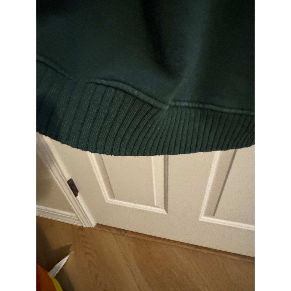 Aerie Oh Snap! Sweatshirt Oversized Lounge Rugged Green Plus XXL - Picture 10 of 12